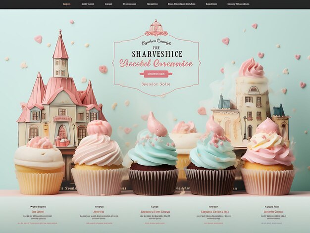 Web layout retro vintage designs boasting creative touches and a professional aesthetic