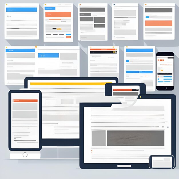 Premium AI Image Web page template Premium AI Image Web page template