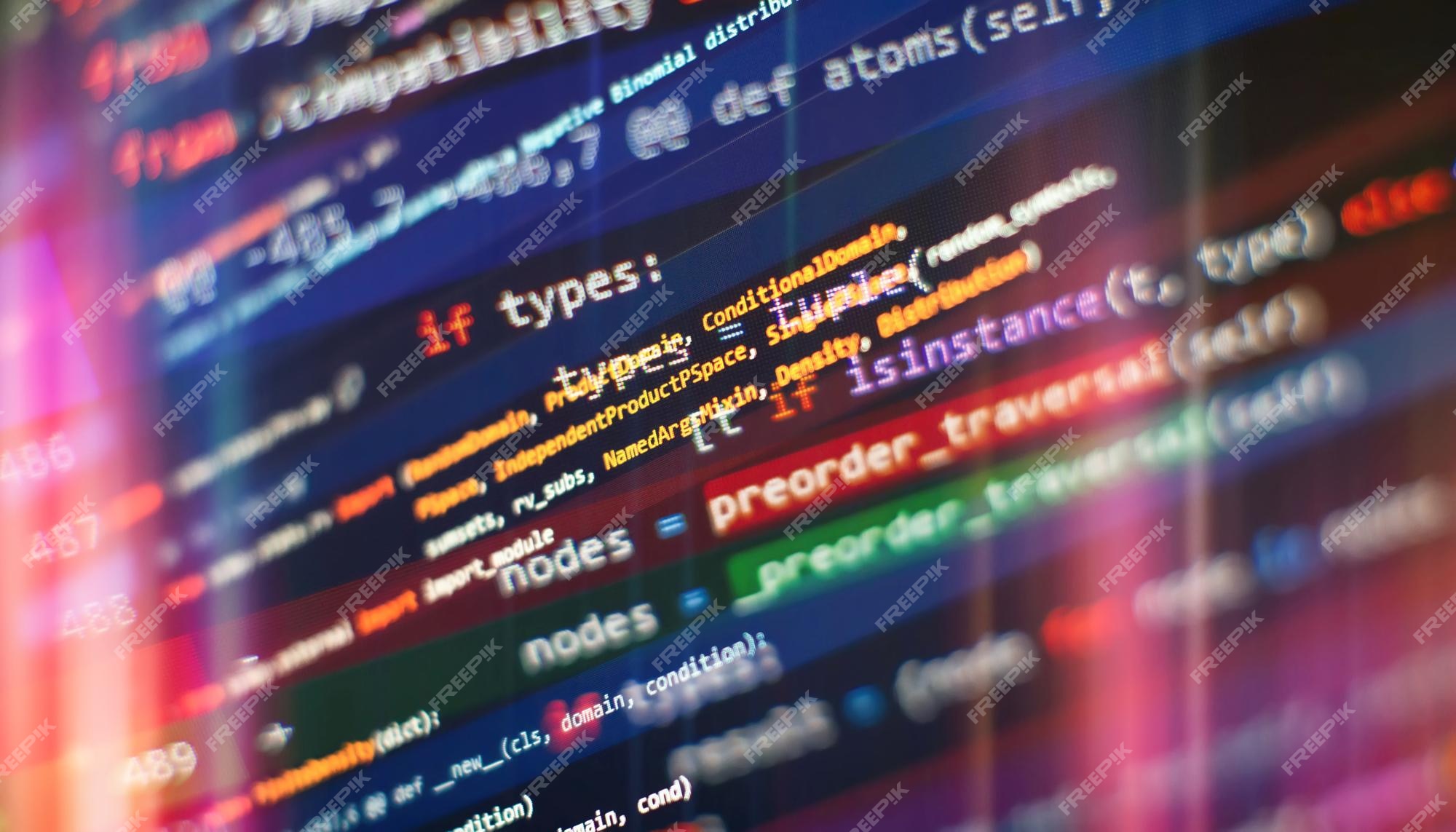 Premium Photo | Web programming functions on laptop on laptop it ...