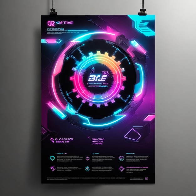 Web site template design Disco background