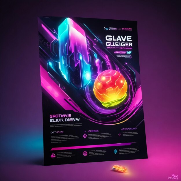 Web site template design Disco background