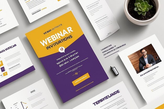 Photo webinar invitations