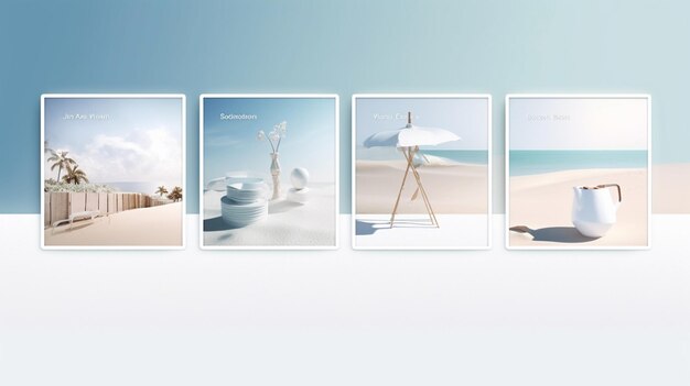 Photo website and application background designs