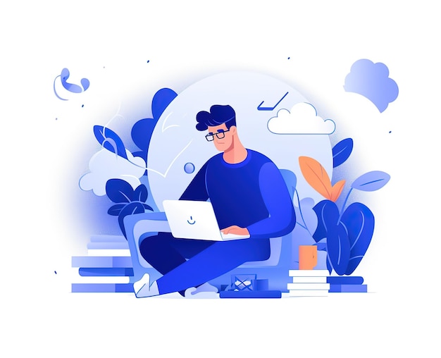 Website banner illustration