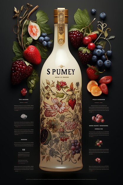 Photo website layout bespoke slivovitz website plum and cream eastern european ch poster flyer design