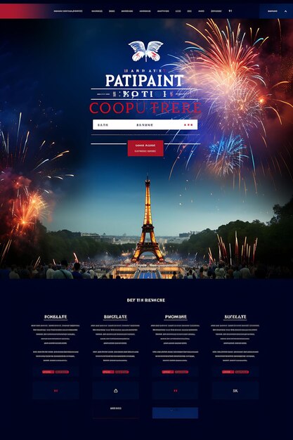 Website layouts and designs for major holidays festivals and celebrations throughout the year