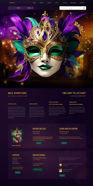 Website layouts and designs for major holidays festivals and celebrations throughout the year