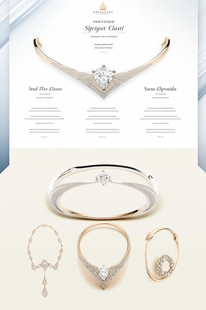 Photo website for luxury jewellery company