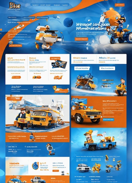 Website template