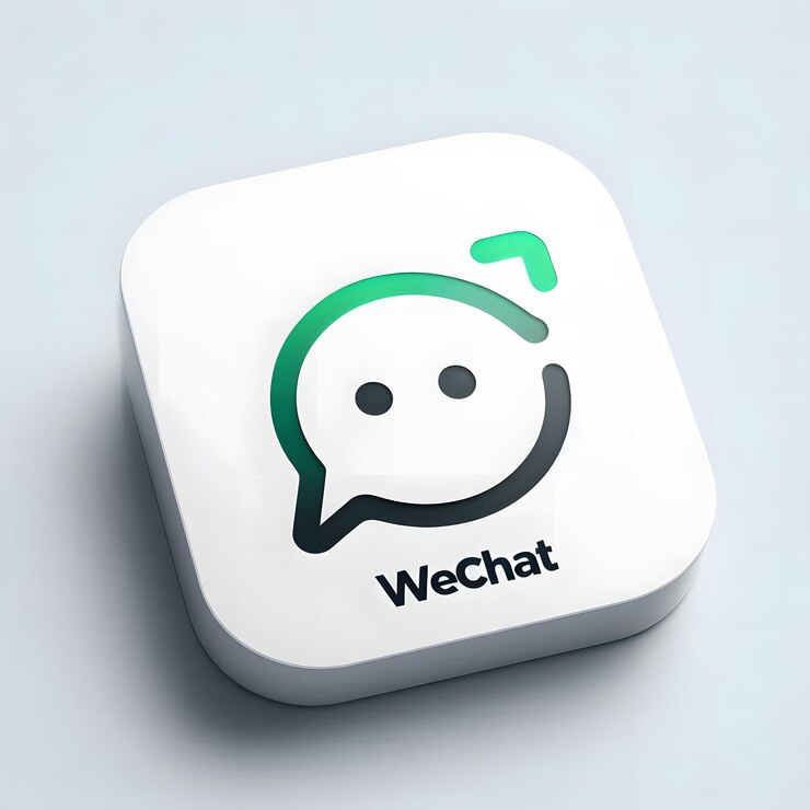 Photo wechat social media icon highquality vector for digital and marketing use microstock image