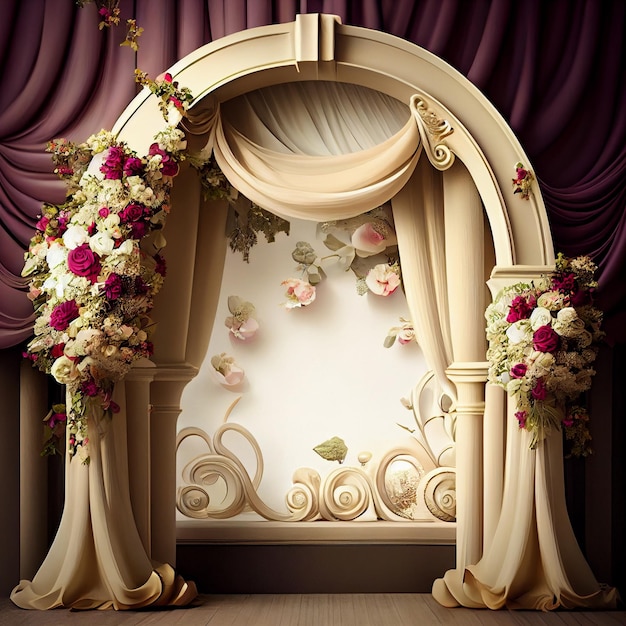 Wedding Backdrop Wallpaper