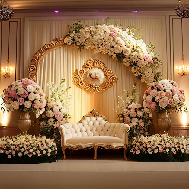 Photo wedding backdrop wallpaper