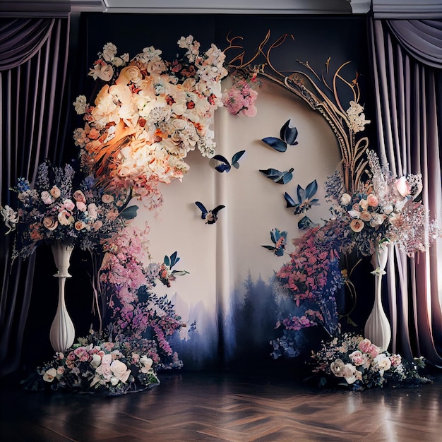 Wedding Backdrop Wallpaper