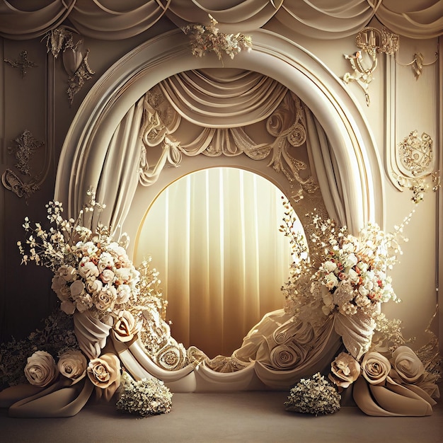 Wedding Backdrop Wallpaper