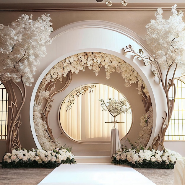 Wedding Backdrop Wallpaper