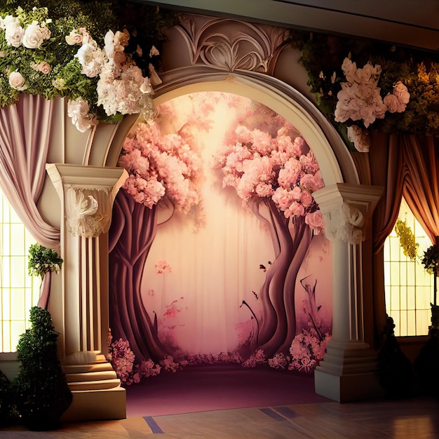 Wedding Backdrop Wallpaper