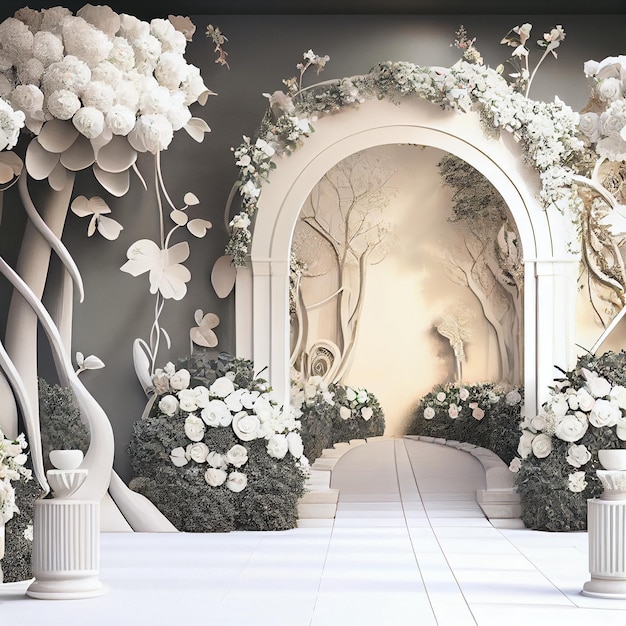 Wedding Backdrop Wallpaper