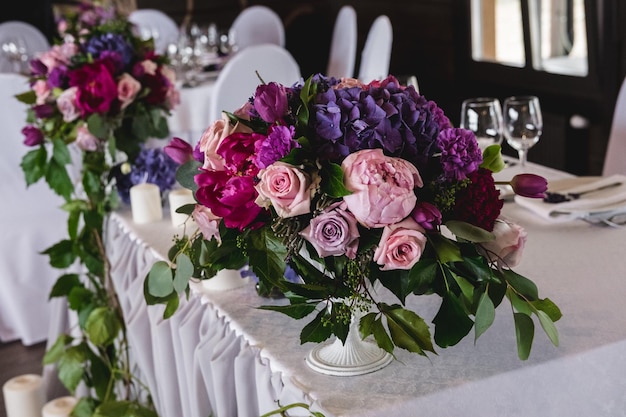 Wedding Banquet Honeymoon table