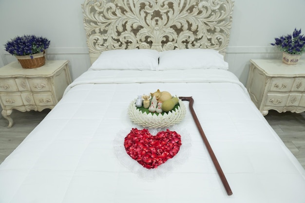 Wedding bed thailand wedding romantic bed xA