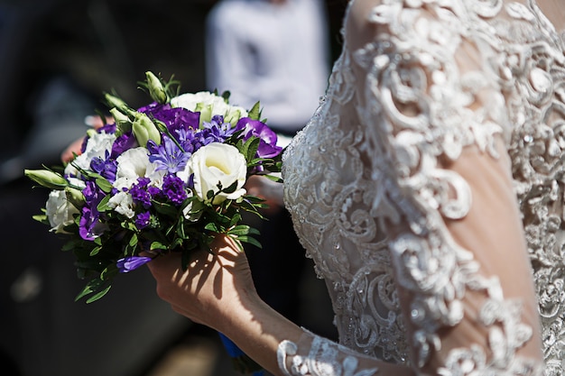 Wedding bouquet of the bride.