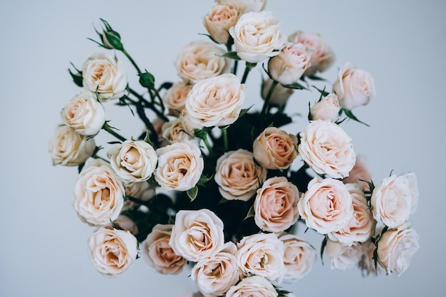 wedding bouquet of roses