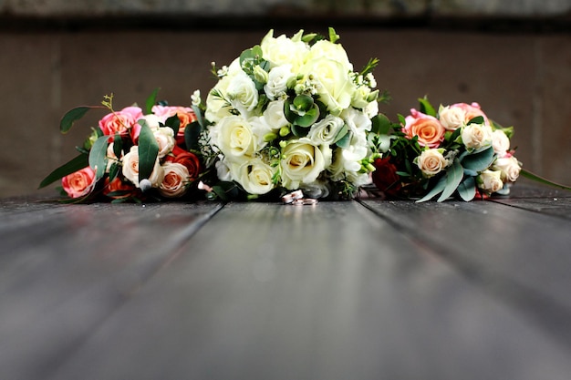 Photo wedding bouquet