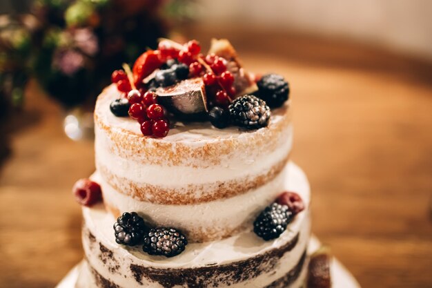 Torta nuziale alla celebrazione