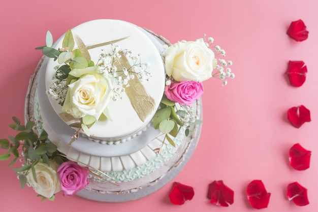 Wedding cake fondant