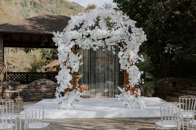 Wedding ceremony decor