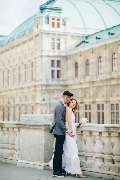 Wedding couple in Vienna