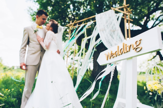 写真 結婚式の装飾、ポインター