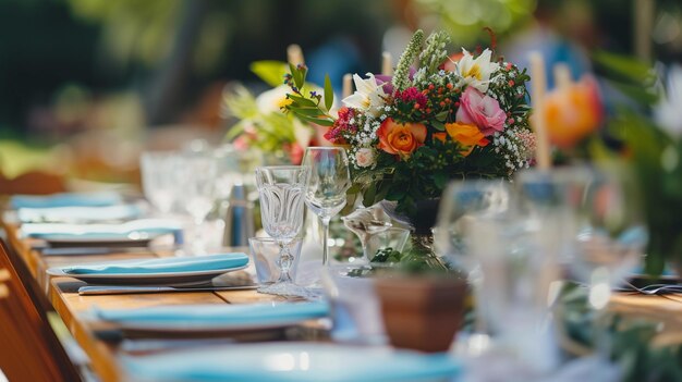 wedding dinning table decoration