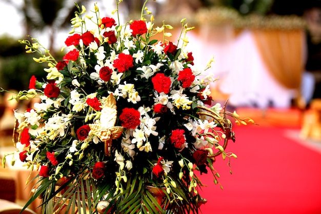 Foto bouquet di fiori di nozze