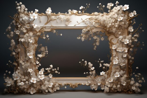 Photo wedding frame