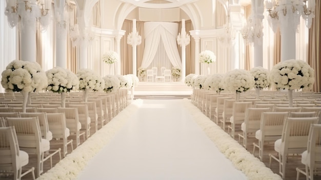 Wedding hall for couple