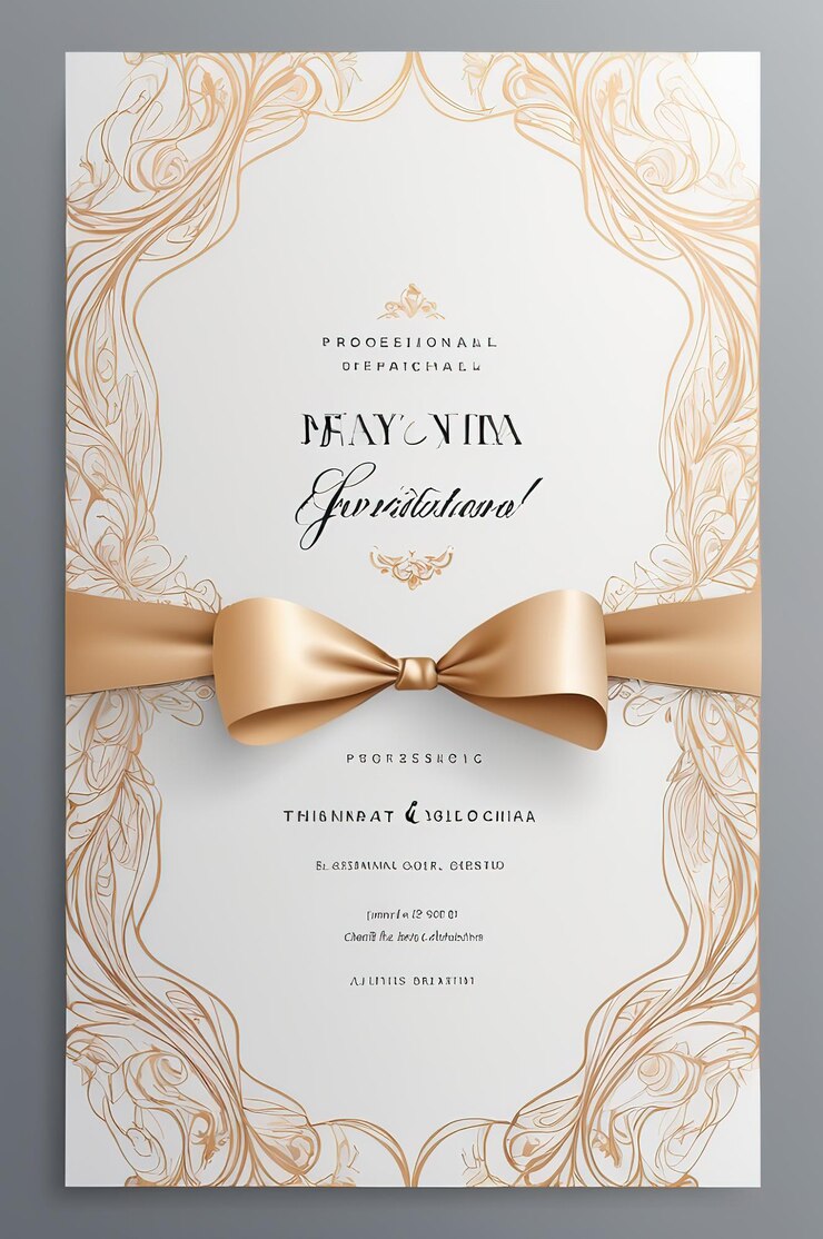 Photo a wedding invitation for the grand opening of the new york city