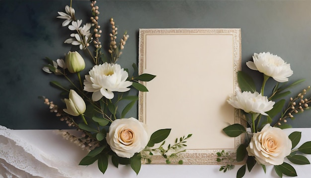 свадебные приглашения поздравительные карточки элегантный винтажный стиль копировать пространство текст