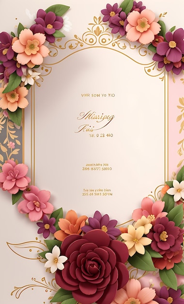 a wedding invitation for a young girl named melon.