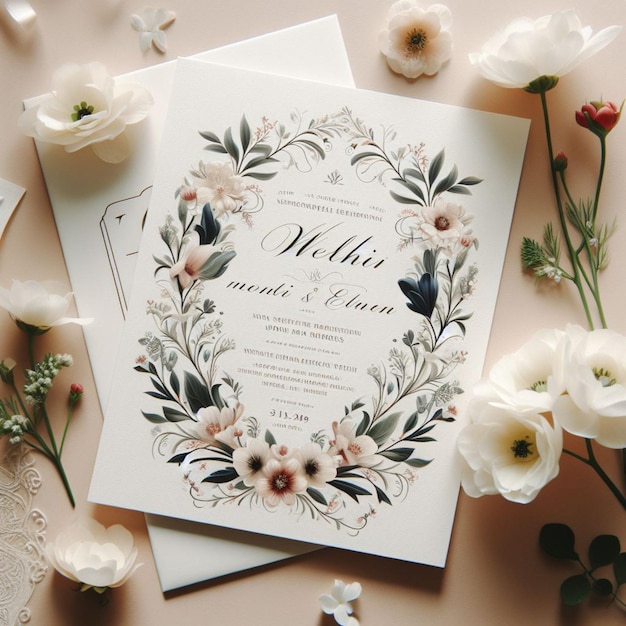 wedding invitation