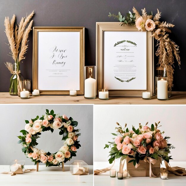 wedding mockups