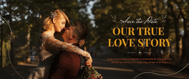 wedding panoramic banner