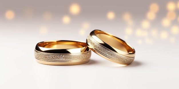 wedding rings background