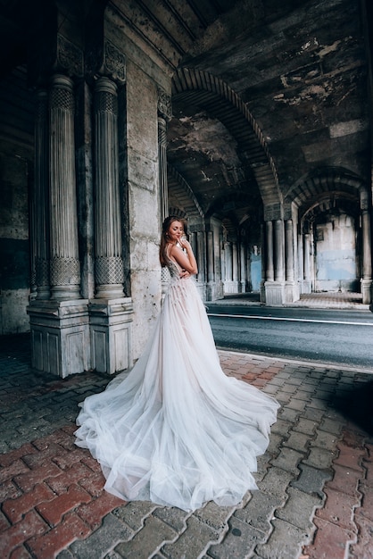 wedding session with bride in Istanbul