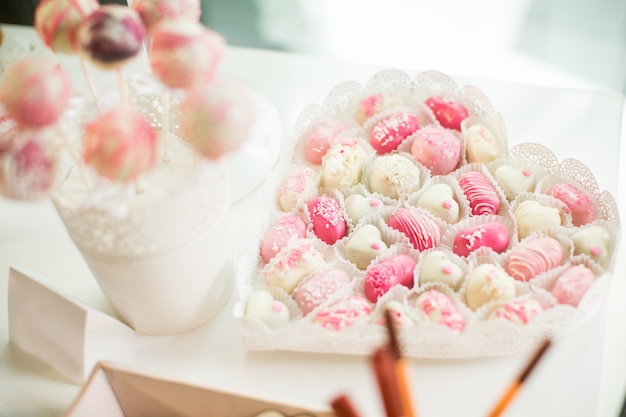 Wedding table decoration