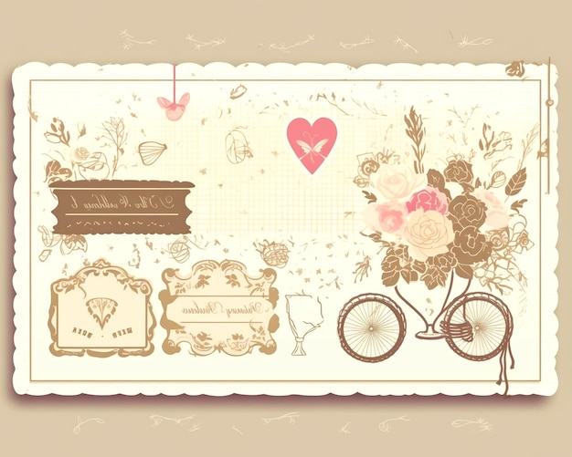 a wedding themed background