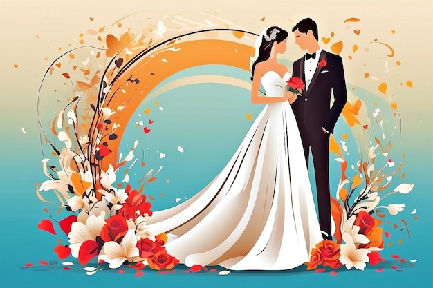 Photo wedding vectors