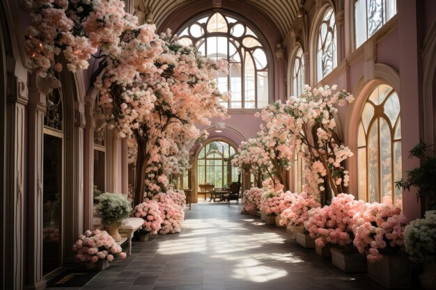 wedding venues decoration with decadent flowers and majestic venues inspiration ideas