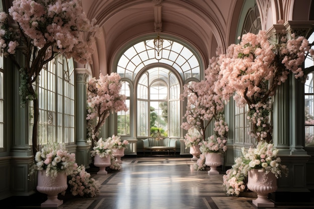 wedding venues decoration with decadent flowers and majestic venues inspiration ideas