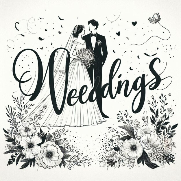 Photo weddings illustration
