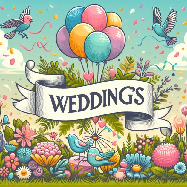 Photo weddings illustration